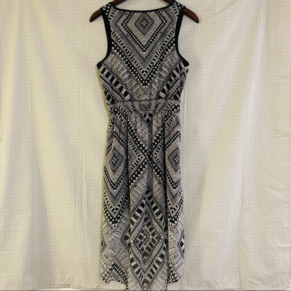 High Low Tribal Pattern Angie Dress - Picture 2 of 6